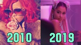 Top-5-Most-Watched-Music-Videos-By-Female-Singers-Each-Year-2010-2019